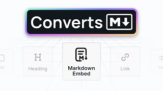 Convert and style Markdown Airtable Baserow any MD [upl. by Pinkham]