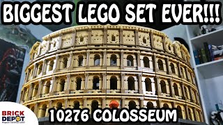 Biggest LEGO set EVER LEGO 10276 Colosseum Unboxing amp SpeedbuildTimelapse  2 [upl. by Nevaj]