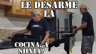 LE DESARMARE SU COCINA DE SILVIA APROVECHANDO QUÉ NO ESTÁ [upl. by Felicidad]