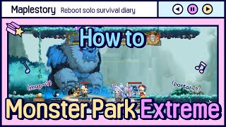 Maplestory Monster Park Extreme Guide  MPE [upl. by Nami]