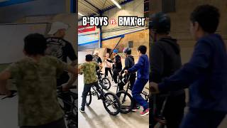 Breakdancer VS BMX‘er 🤜🏼🥊 Wer gewinnt battle freestyler bboy lilamokTB chrisböhm [upl. by Gamages]