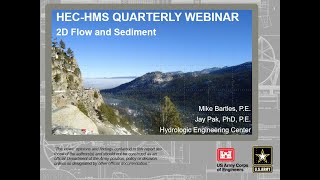 2021 09 23 HEC HMS 2D Flow and Sediment [upl. by Gifford]