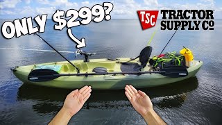 CHEAPEST Kayak Fishing Setup for Beginners From Start to Finish [upl. by Liakim]