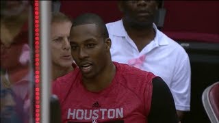 Dwight Howard 19 Pts Highlights Rockets Debut vs Pelicans 20131005 NBA PRESEASON [upl. by O'Malley]