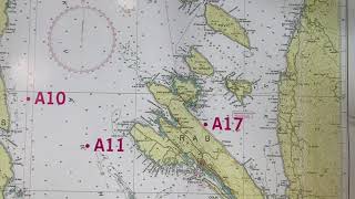 Distanzen abnehmen auf einer Seekarte Navigation  Küstenpatent B  AC Nautik [upl. by Eenhat]