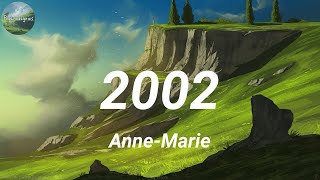 AnneMarie  2002  On the day we fell in love Lyric Video [upl. by Pronty626]