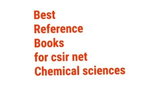 Best reference books for CSIR UGC NET amp GATE chemistry [upl. by Sivlek]