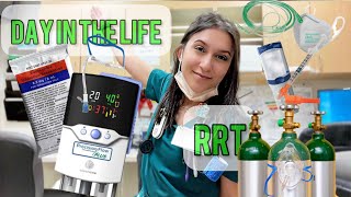 DAY IN THE LIFE Respiratory Therapist vlog [upl. by Pallaton]