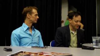 ANGEL OF DEATH interviews with Zoe Bell Doug Jones Ted Raimi and Ed Brubaker PART 1 [upl. by Udelle]