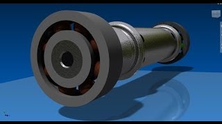 Inventor tutorial Rodamiento Cojinete 3D español [upl. by Eimrots]