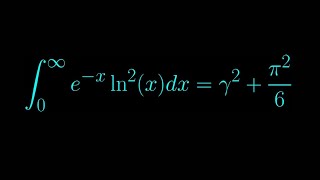 Another awesome integral with a beautiful result [upl. by Grous]