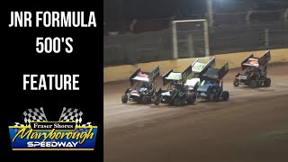 Junior Formula 500s  Final  Maryborough Speedway  7102023 [upl. by Noedig284]