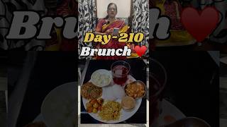 Day210 My Healthy Brunch routine🥰 aruvameesaikoduvaparva vijayalakshmitulasi weightloss tasty [upl. by Towney]