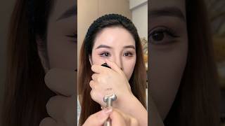 Eyelash stamp eyelash tutorial makeup hack beauty hack eye makeup makeup tutorial shorts [upl. by Boehike]