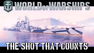 World of Warships  The Shot That Counts [upl. by Iknarf493]