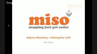 FME Webinar 1 Address Matching [upl. by Fendig]