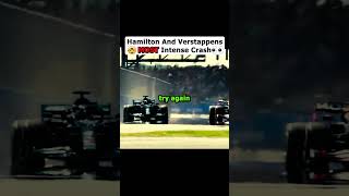 Hamilton And Verstappen Crash 🫣🫣🫣 [upl. by Htebazil]