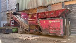 Hammel VB 750 D and NZS 700 D Wood Recycling Plant [upl. by Ru]