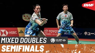 Kumamoto Masters Japan 2024  GuoChen CHN vs GicquelDelrue FRA  SF [upl. by Ilrac]