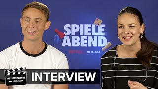 quotSpieleabendquot Dennis Mojen und Janina Uhse im Interview [upl. by Lyndy]