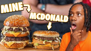 I Tried Making Joshua Weissman McDonalds Big Mac At Home [upl. by Eifos]