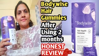 Be Bodywise Hair Gummies Review In Telugu  After Taking For 2 Months [upl. by Orthman]