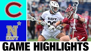 17 Colgate vs Navy Lacrosse Highlights  2024 College Lacrosse  NCAA Lacrosse [upl. by Calloway]