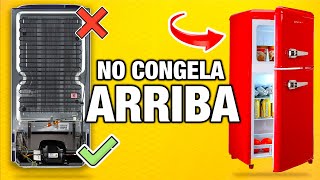 REFRIGERADOR CONGELA ARRIBA Y ABAJO NO ENFRIA [upl. by Sumer]