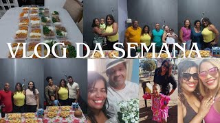 Delícias da semana vlog das marmitas e a Celebração do Aniversário da minha mana [upl. by Nimajnab]