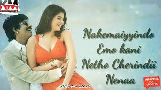 RaviTeja Nippu movie whatsapp statusO Nenaaa O Nenaaa song whatsapp status [upl. by Aidile408]