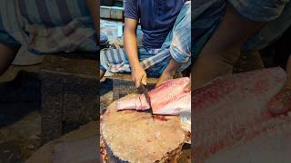 Amazing Catla Carp Fish Cutting Skills In Bangladesh Fish Market By Expert Cutter shorts [upl. by Notnilk]