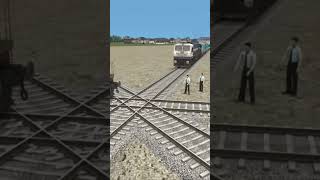 TRAINS VS SHARP TURN  Train Simulator  BUMPY RAILROAD  RAILWORKS  INDIAN TRAIN SIMULATOR 2024 [upl. by Silvan]