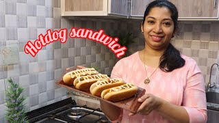 Hotdog recipesandwicheasy sandwich reciperestaurant styleroshinisvlogs [upl. by Nixon]