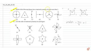 NCERT  Class VII  SYMMETRY  Exercise 2  Question No 1 [upl. by Eniluj605]