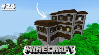 FINALLY I FOUND WOODLAND MANSION IN MINECRAFT  MINECRAFT GAMEPLAY 26￼ [upl. by Larisa]