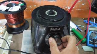 Conserto Liquidificador e multiprocessador Philco [upl. by Sisxela575]