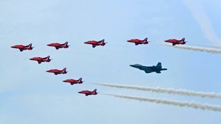 BEST AIRSHOW COMPILATION EVER  CHEROKEE MEDIA  Red Arrows Raptor Tucker Blue Angels [upl. by Bridgid587]