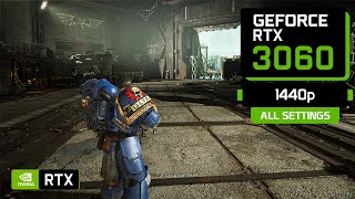 Warhammer 40K  Space Marine 2 RTX 3060 12 GB 1440p [upl. by Vinaya]