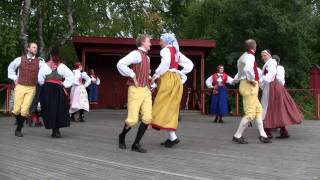 Skansens folkdanslag  Västgötapolska [upl. by Yrrem]