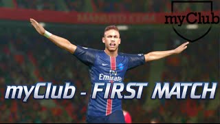 WTF GOALKEEPERS 13 GOALS  First Match  PES 2016 myClub [upl. by Anoik]