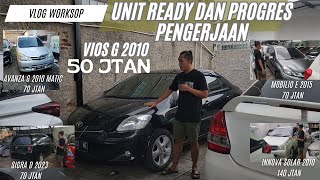 UPDATE STOK TERBARU UNIT READY DAN PROGRES PENGERJAAN UNIT DI WORKSHOP [upl. by Notnek]