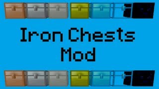 IRON CHESTS  Minecraft 152 Sorenus Mods 91 [upl. by Flo]