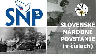 Slovenské národné povstanie v číslach  UNIKÁTNE INFORMÁCIE ep 54 [upl. by Aisinoid]