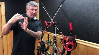 Bow Cable Replacement with John DUDLEY At Turkey Camp [upl. by Ronna]