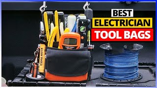 Best Electrician Tool Bag Review 2024  Top 5 Tool Bags Buying Guide [upl. by Popelka]