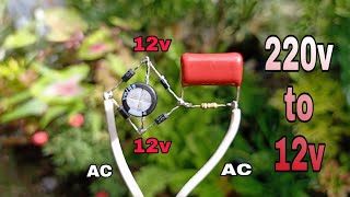 220V AC to 12V DC without Transformer [upl. by Kessel]