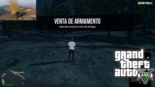 Vendiendo los suministros de armas del Búnker en GTA 5 ONLINE [upl. by Swanhilda]