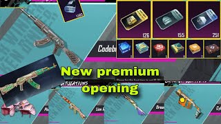 new premium crate opening pubg mobile  AKM from premium  new crate opening pubg mobile [upl. by Hakvir]