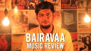 Bairavaa Music Review  Vijay  Santhosh Narayanan  VJ Abishek  Fully Filmy [upl. by Annora]