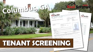 Columbus GA Tenant Screening Services for Landlords amp Real Estate Agents [upl. by Brander]